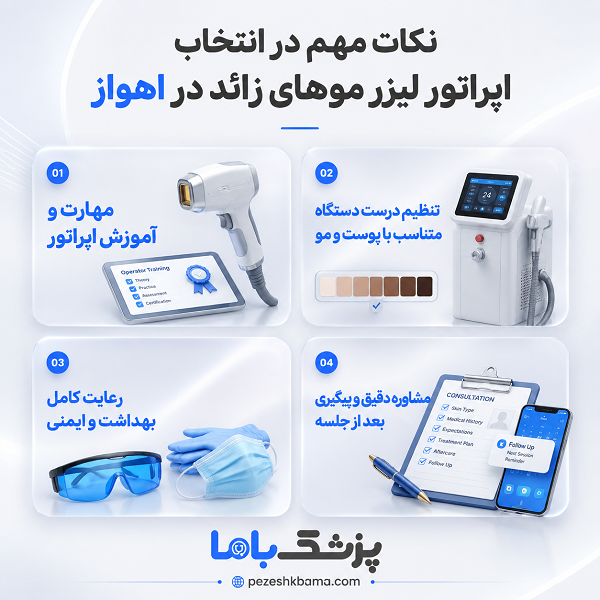 قبل از لیزر موهای زائد چه کارهایی باید انجام دهیم؟