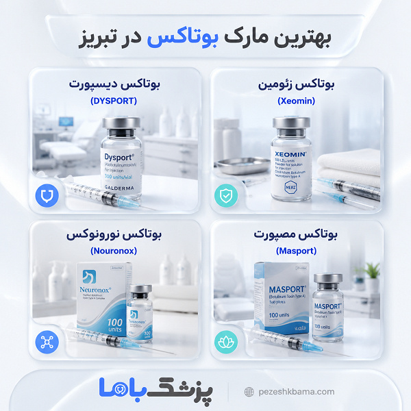 بهترین مارک بوتاکس در تبریز
