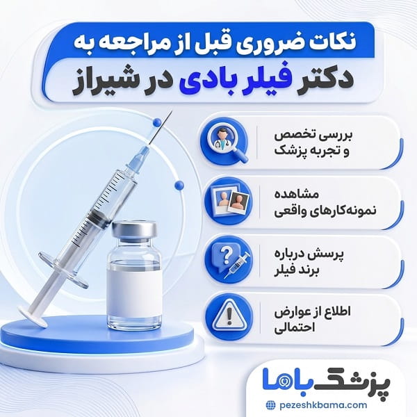 نکات ضرورری قبل از مراجعه به دکتر فیلر بادی در شیراز