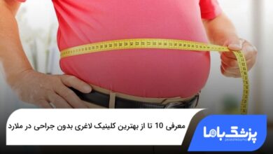 بهترین کلینیک لاغری بدون جراحی در ملارد