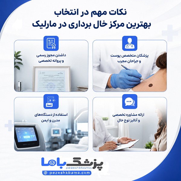 نکات مهم در انتخاب بهترین مرکز خال برداری در مارلیک