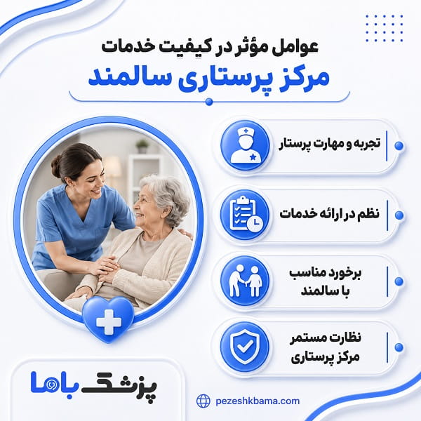 عوامل موثر بر کیفیت مرکز پرستاری سالمند