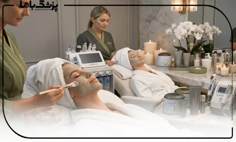 خدمات پاکسازی پوست درسالن زیبایی در غرب تهران