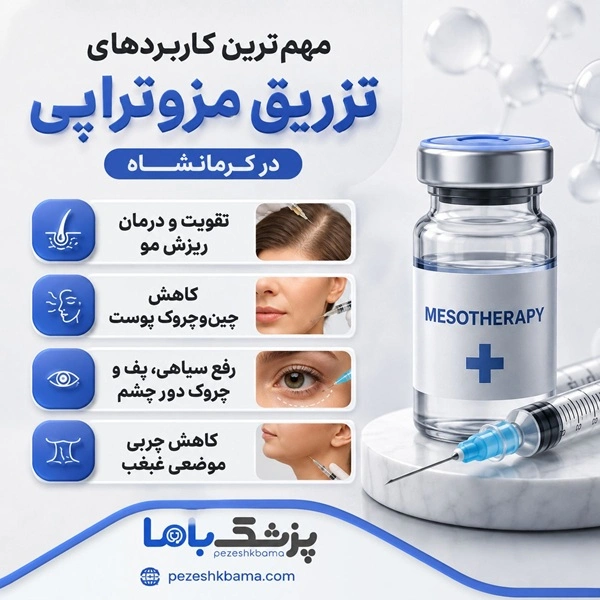 مهمترین کاربردهای تزریق مزوتراپی در کرمانشاه